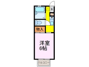 コーポ幸町の物件間取画像